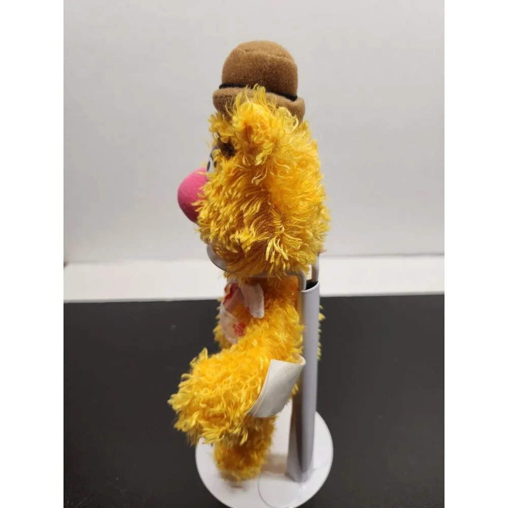 Walt Disney The Muppets Vintage Fozzie Bear Plush‎ With Hat & Bowtie